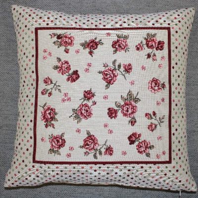 Fata de perna-imprimeu mini-rose 45 cm