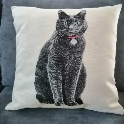 Husa de perna Black cat