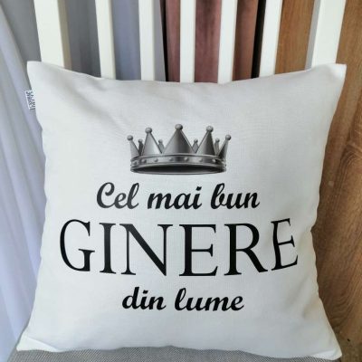 Pernă decorativă-'Cel mai bun GINERE din lume'