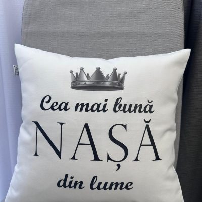Pernă decorativă-‘Cea mai buna NASA din lume’
