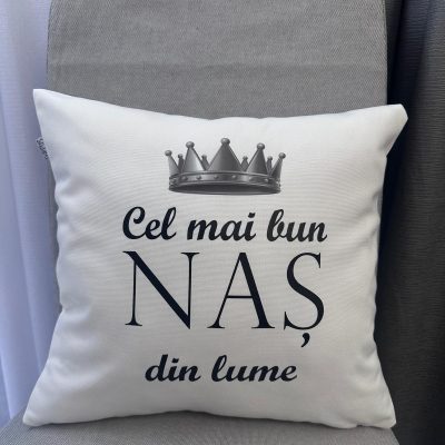 Pernă decorativă-‘Cel mai bun NAS din lume’