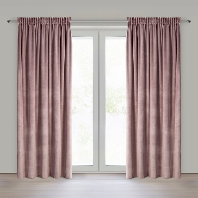 Draperie catifea ROZ 135X270