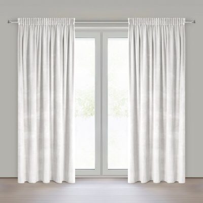 Draperie catifea ALB 135X270