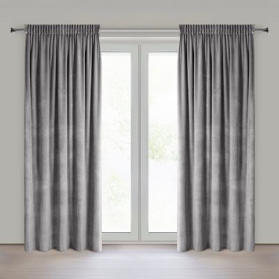 Draperie catifea ARGINTIU 135X270