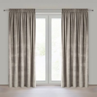 Draperie catifea GRI-BEJ 140X270