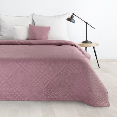 Cuvertură de pat microfibra-roz 170X210