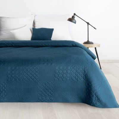 Cuvertură de pat microfibra-bleumarin 170X210